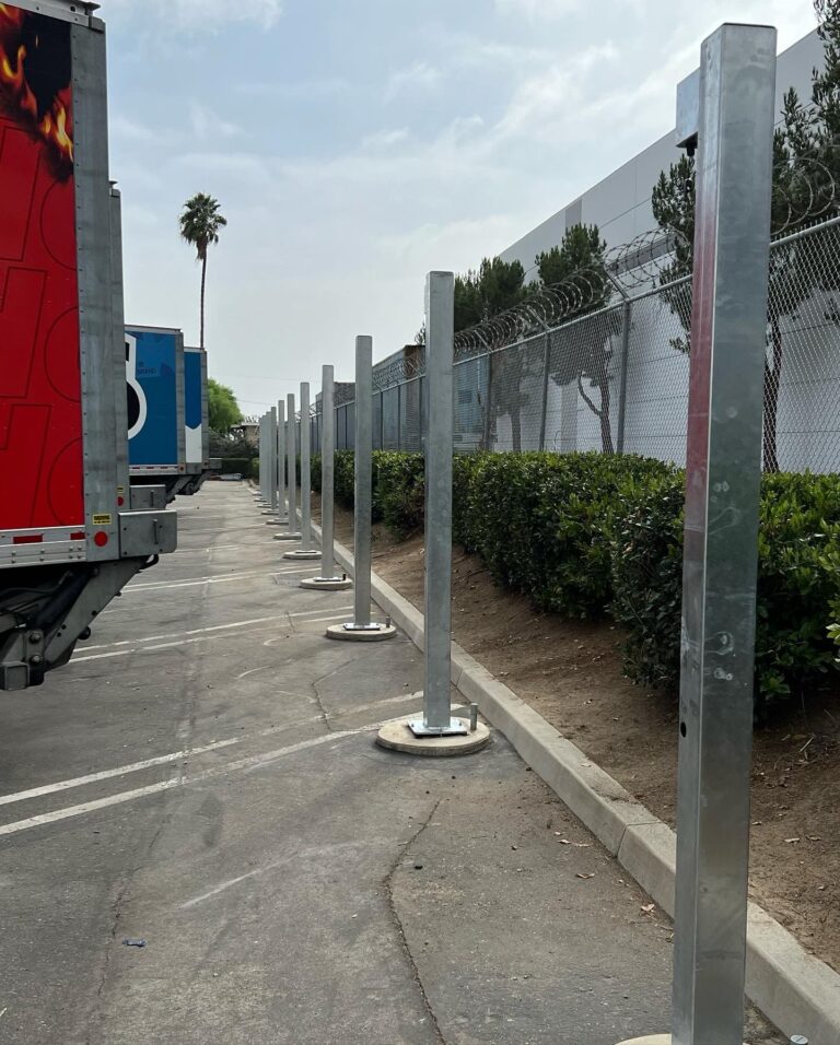 Electrical cables and conduit routing for heavy industrial equipment at PepsiCo.